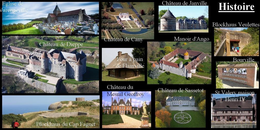 Вилла Coeur D'Albatre Saint-Riquier-es-Plains Экстерьер фото